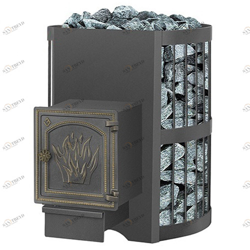 Печь для бани Везувий Скиф Стандарт 22 (ДТ-4) 2016 с теплообменником 65