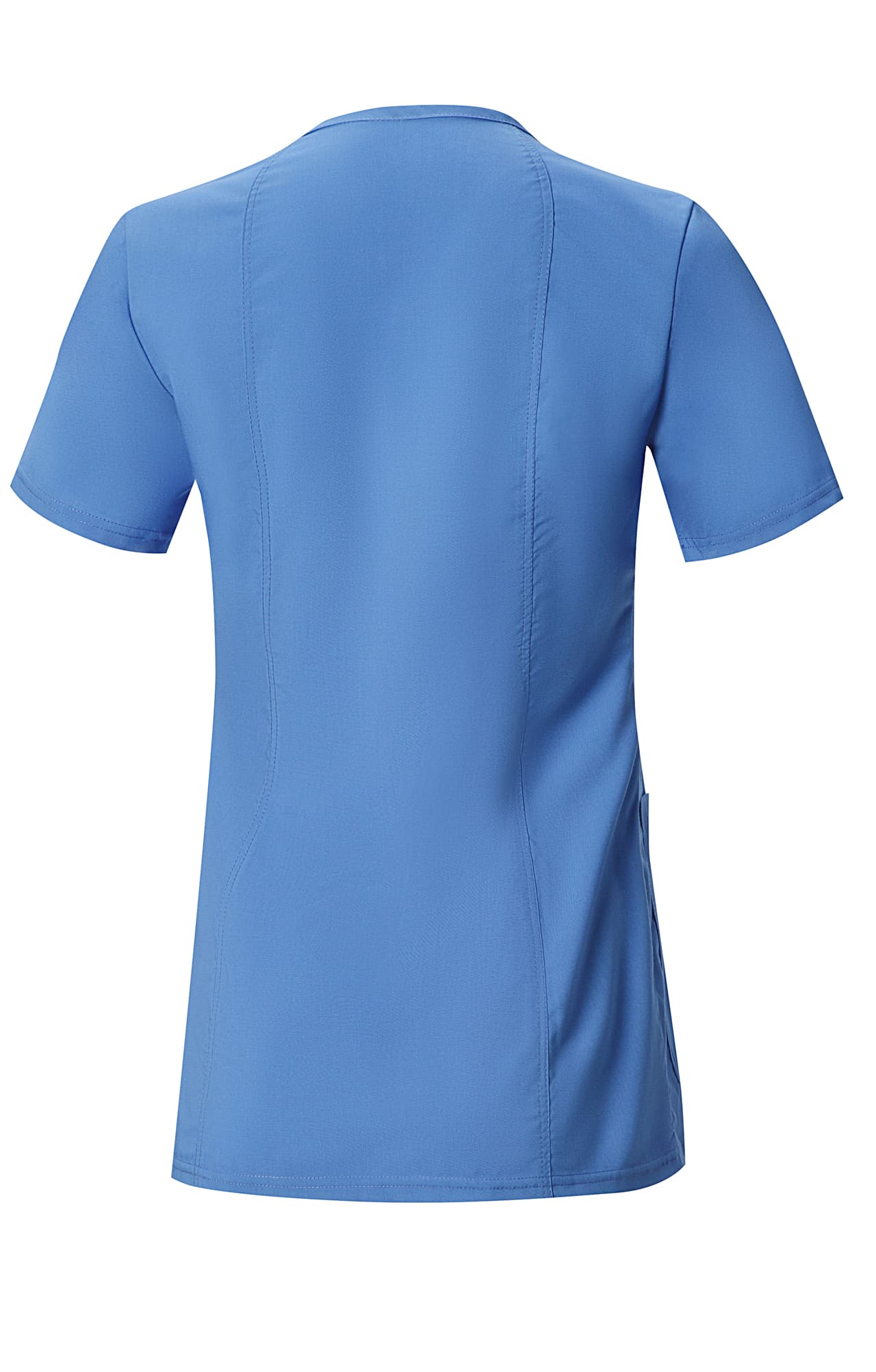 68046 Блузка женская BLUE (голубой) SINDIKA  Медицинская одежда  размер 44 (S)  - Вид №1