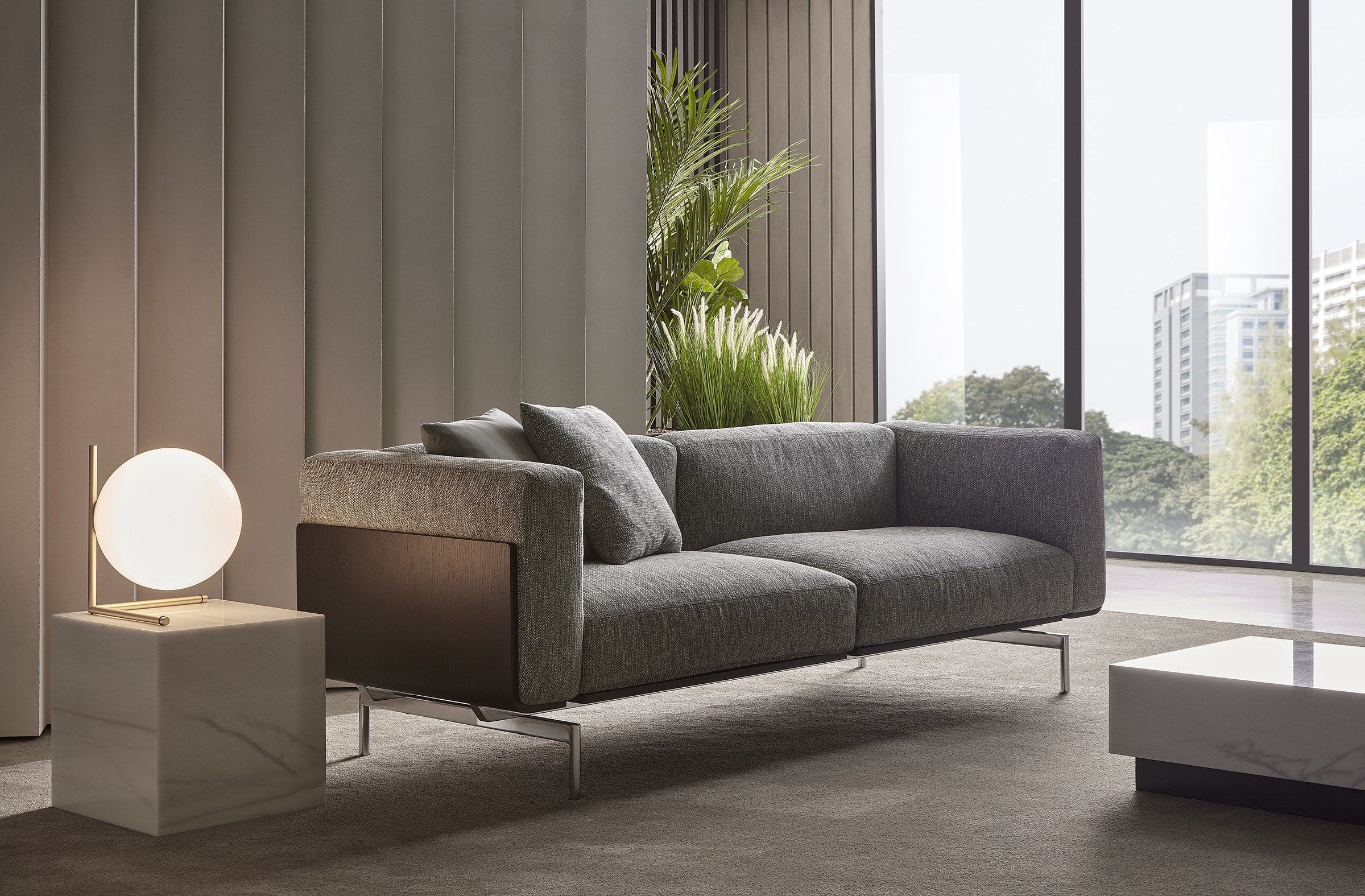 Модульный тканевый диван Marelli L-Sofa ARCH-00125394 - Вид №23