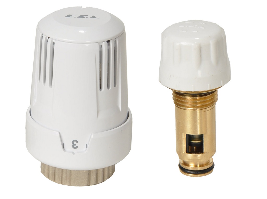 TRV3 Compact, длинный тип (44 мм) Термостатические клапаны радиатора Eca sun-id-2094473
