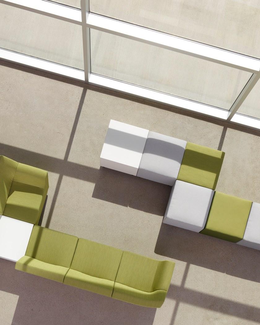 Модульный тканевый пуф Swoop Santreyd sun-id-1349608 - Вид №7