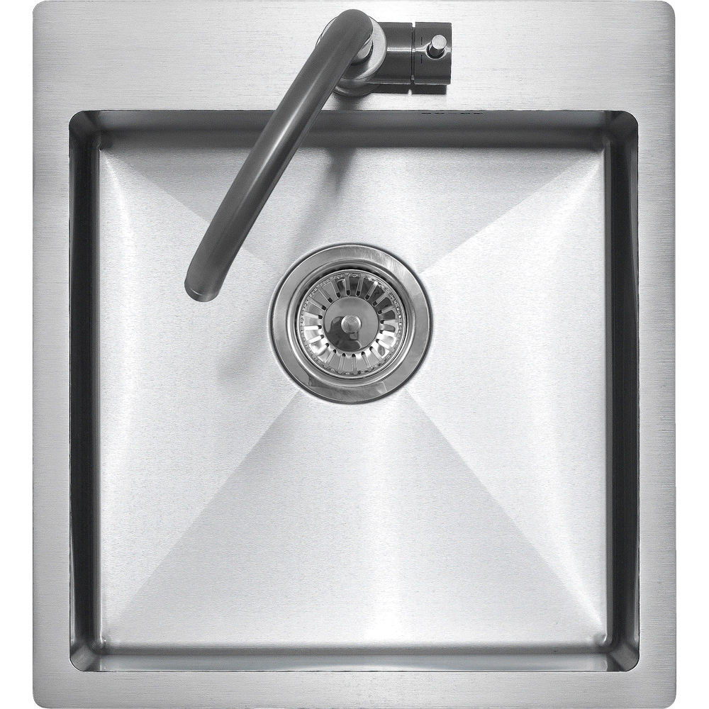 Мойка R44485H MELANA ProfLine 3,0/200 САТИН врезная прямоугольная MLN-R44485H