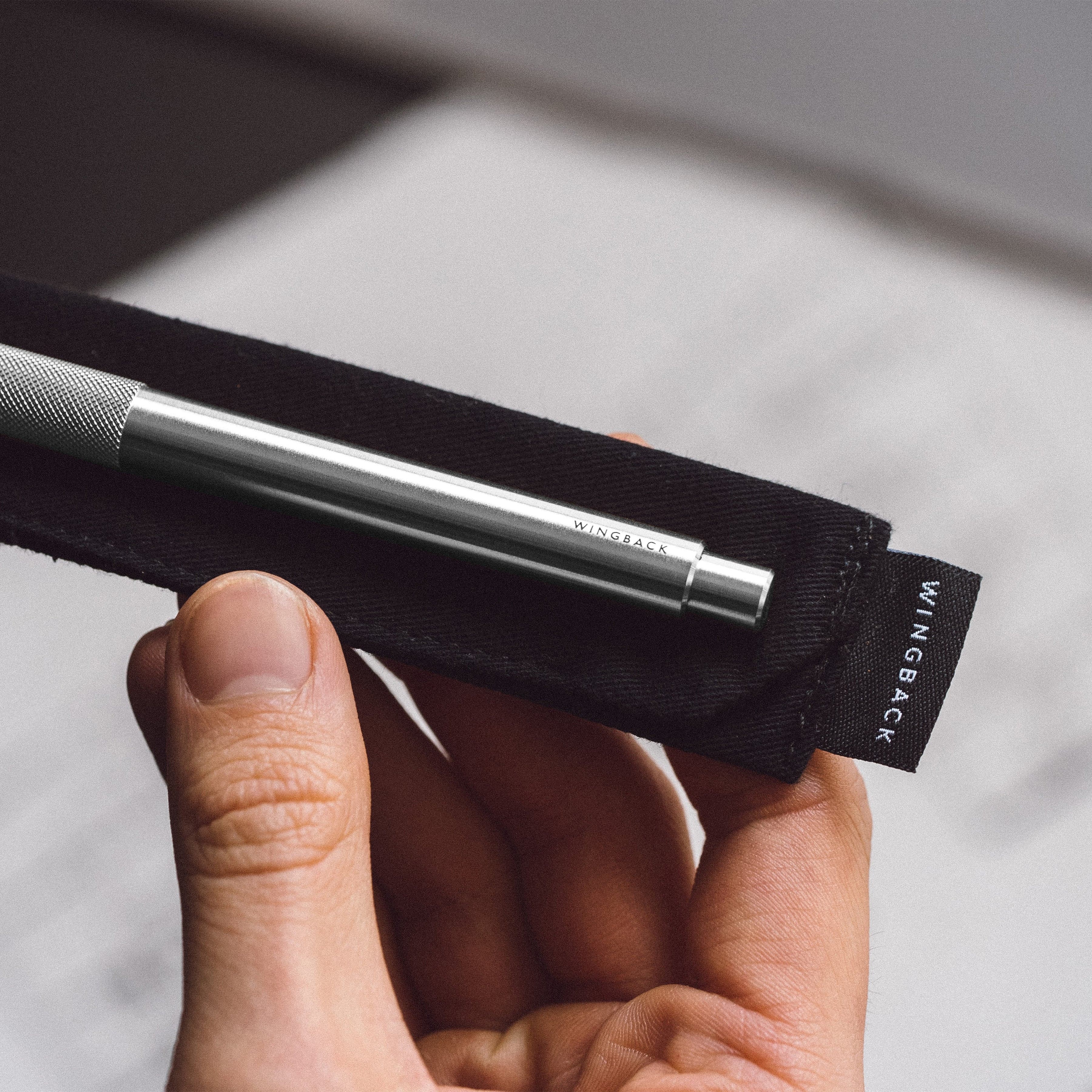 W207STE-5 Механический карандаш - сталь - 0,5 мм Wingback  - Вид №10
