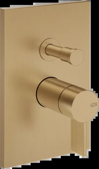 Смеситель для душа 73579 726 Gessi Inverso ТЕПЛАЯ БРОНЗА BR. PVD