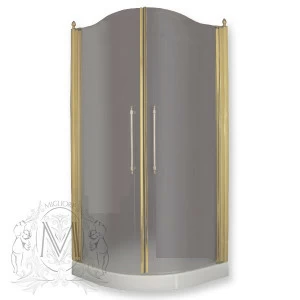 Душевой уголок 90 х 90 х 185 см, стекло матовое