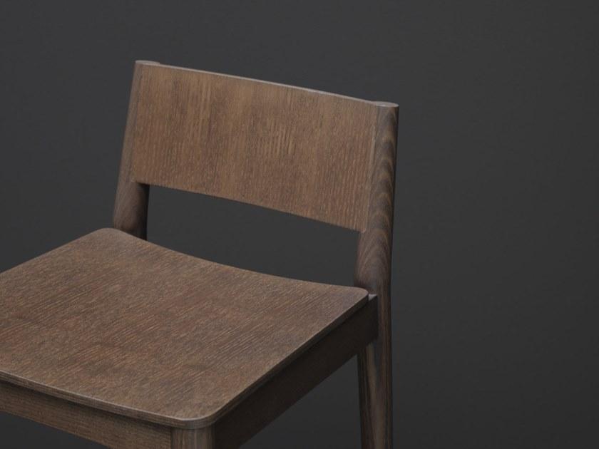 PIAVAL Барный стул высокий деревянный Elsa | contract 86-11/4 | 86-11/4f 86-11/4 ~ 86-11/4f - Вид №2