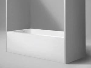 Blu Bathworks® Прямоугольная ванна синего цвета ∙ stone ™ Metrix Bt0110l/bt0110r