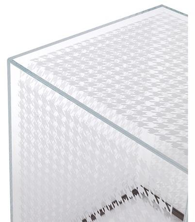 Gianfranco Ferré Home Квадратный стеклянный журнальный столик sun-id-1494158 - Вид №2