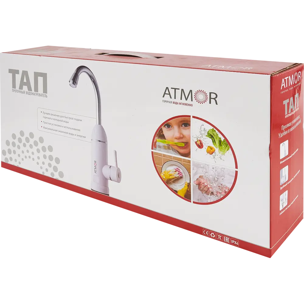 Проточный водонагреватель Atmor Tap для кухни и ванной 86922316 STLM-0072421 - Вид №2