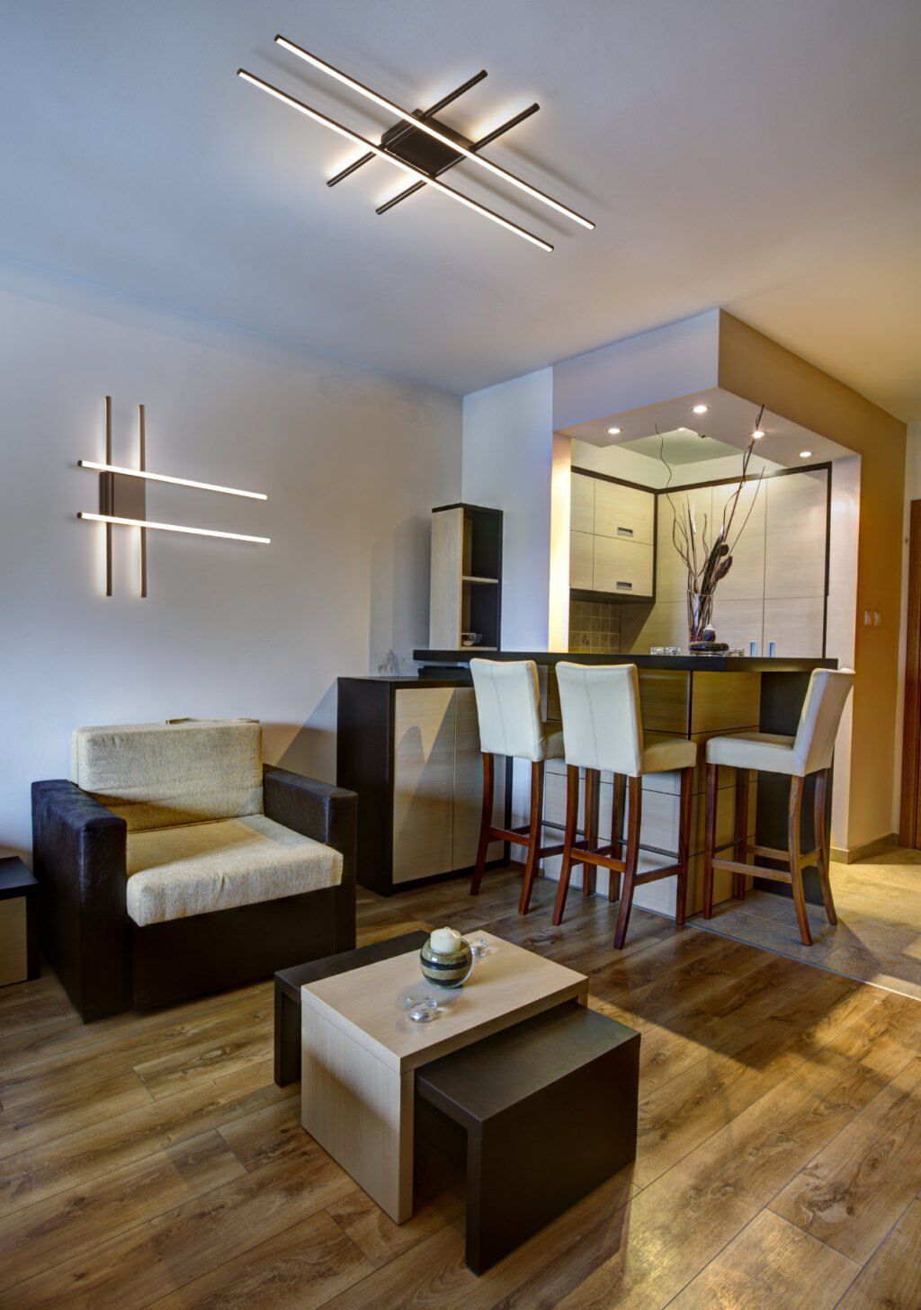 Алюминиевый светодиодный потолочный светильник EGOLUCE Диез ARCH-00128571 - Вид №3