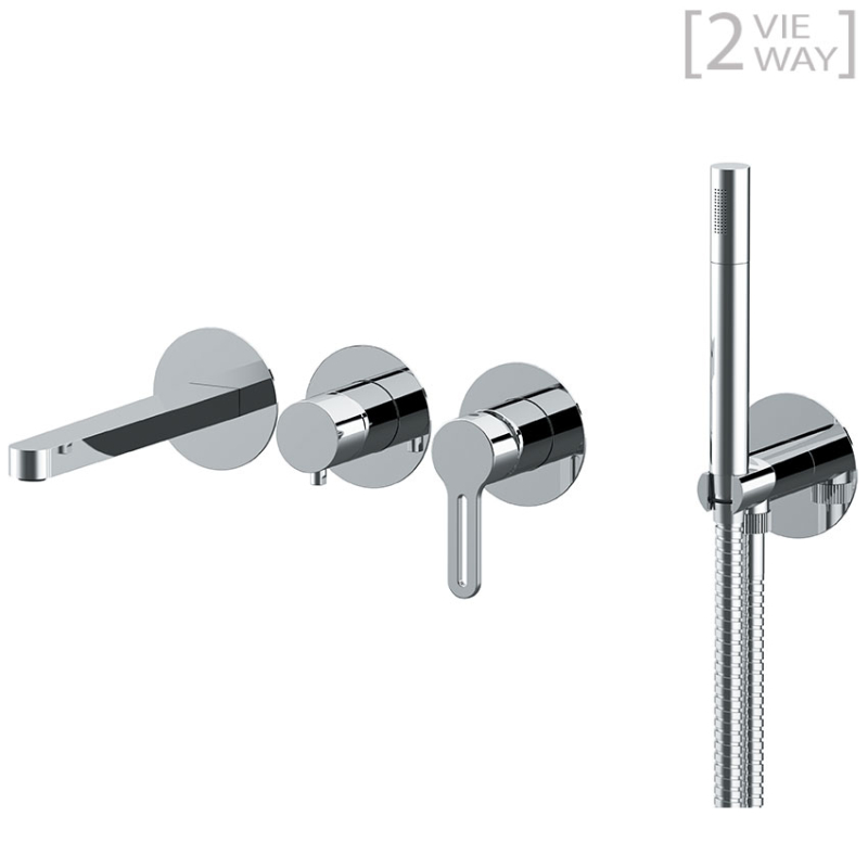 SR710D2P Душевой набор DANIEL RUBINETTERIE Smart - Вид №1