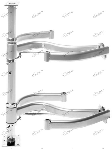 Würth Внутренний аксессуар для кухни из стали Accessorio ripiano angolare girevole 0683730338/9