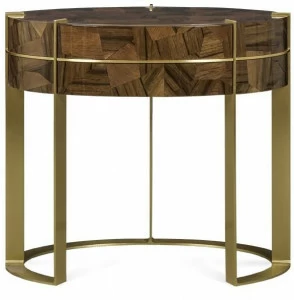 JOSÉ LEITE DE CASTRO Тумбочка из дерева овальная  11406194