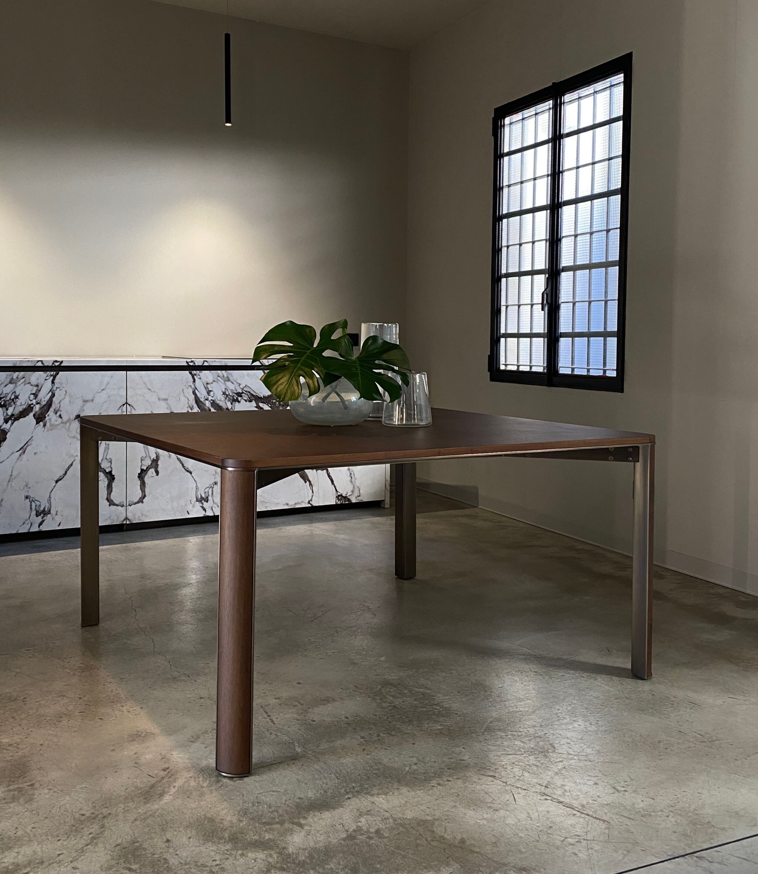 Стальной и деревянный стол mg12 Gregorio ARCH-00039947 - Вид №4