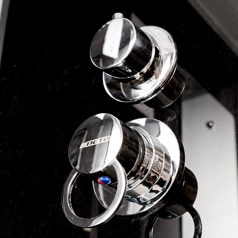 D08S Душевая кабина DETO Серия D B01S LED BLACK - Вид №17