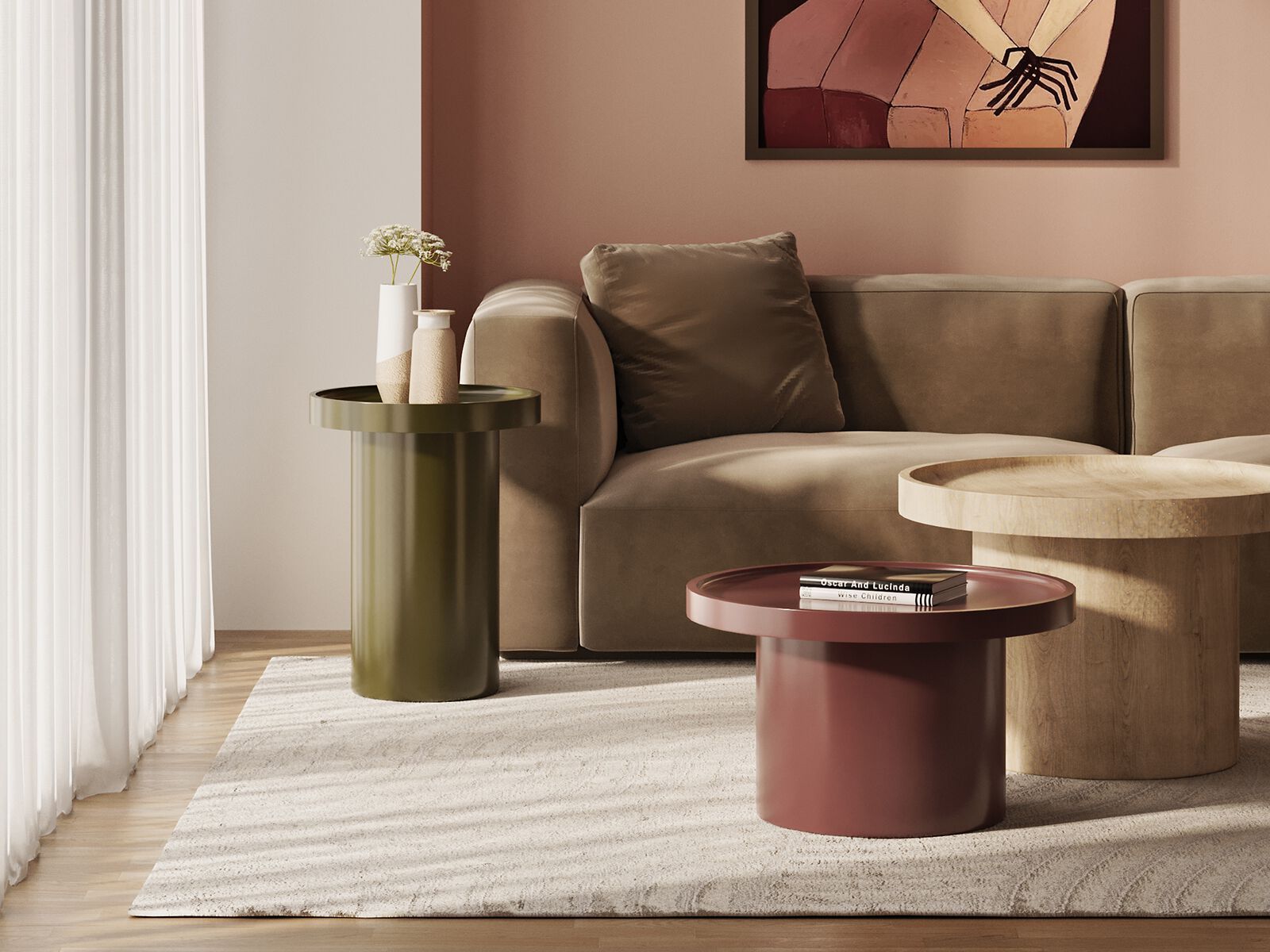 3-местный тканевый диван ANA ROQUE INTERIORS ARCH-00114737 - Вид №2