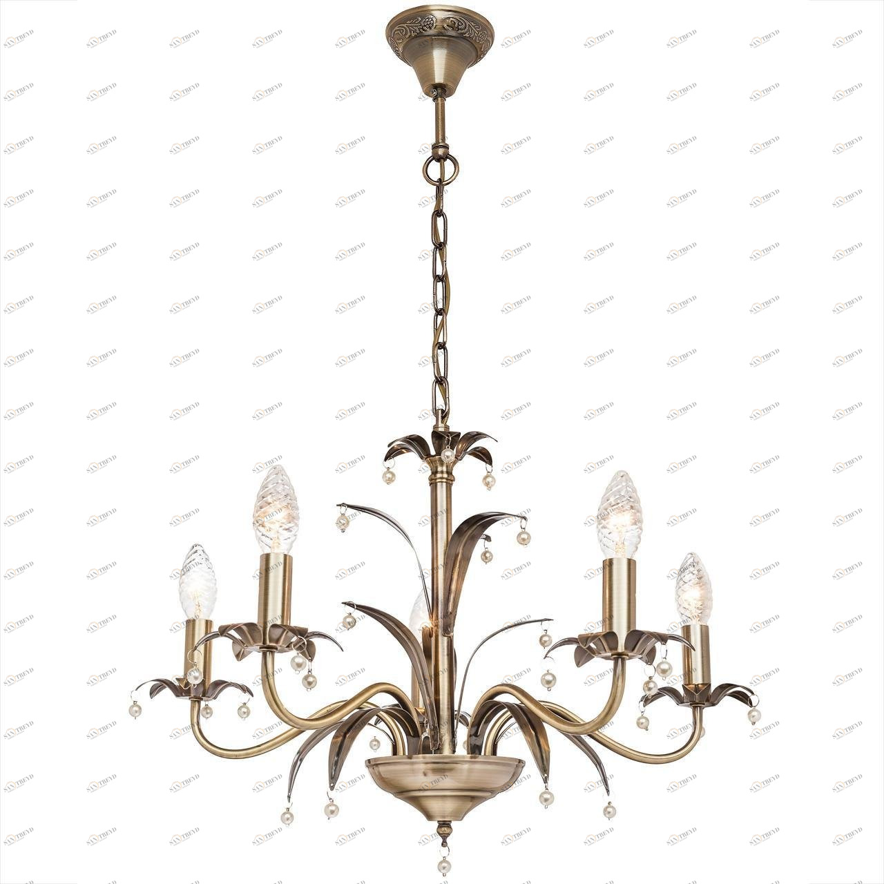 Подвесная люстра Silver Light Celesta 519.53.5 SILVER LIGHT CELESTA 186689 Бронза 