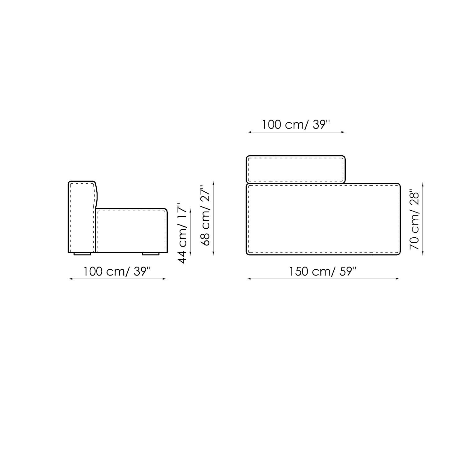 Модульный тканевый диван BONALDO арахис ARCH-00098902 - Вид №51
