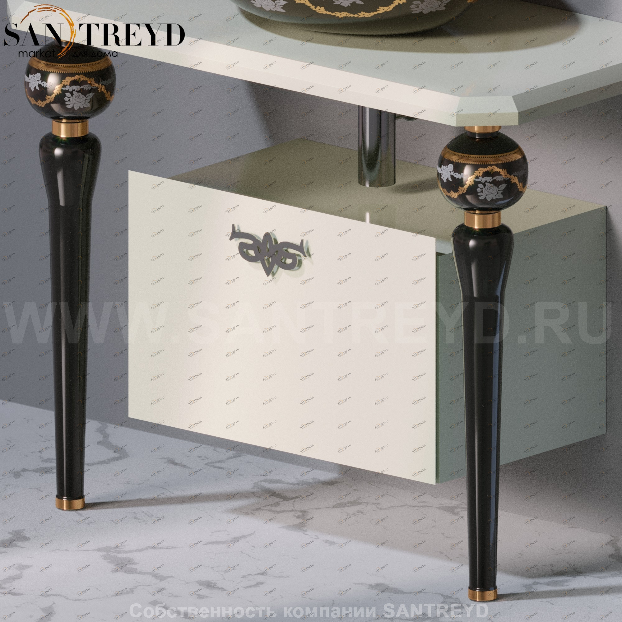 AeT ITALIA Deco Тумба CASSETTIERA Cерая C271.130 C271130