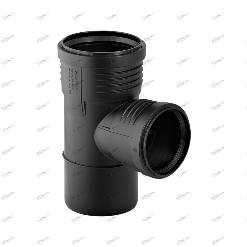 Тройник 87,5° DN50/50 Geberit Silent-PP Santreyd 390.248.14.1