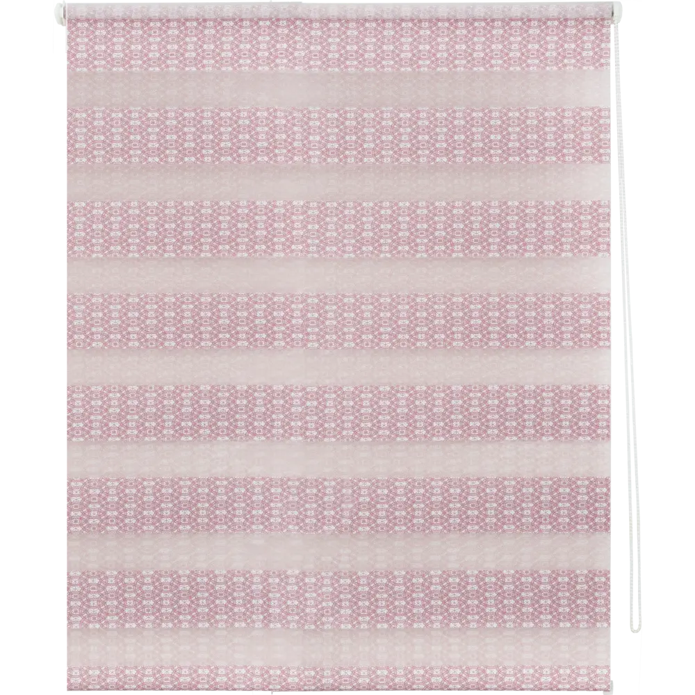 Штора рулонная Восторг 60x160 см розовая GARDEN Нео-классика STLM-2129138