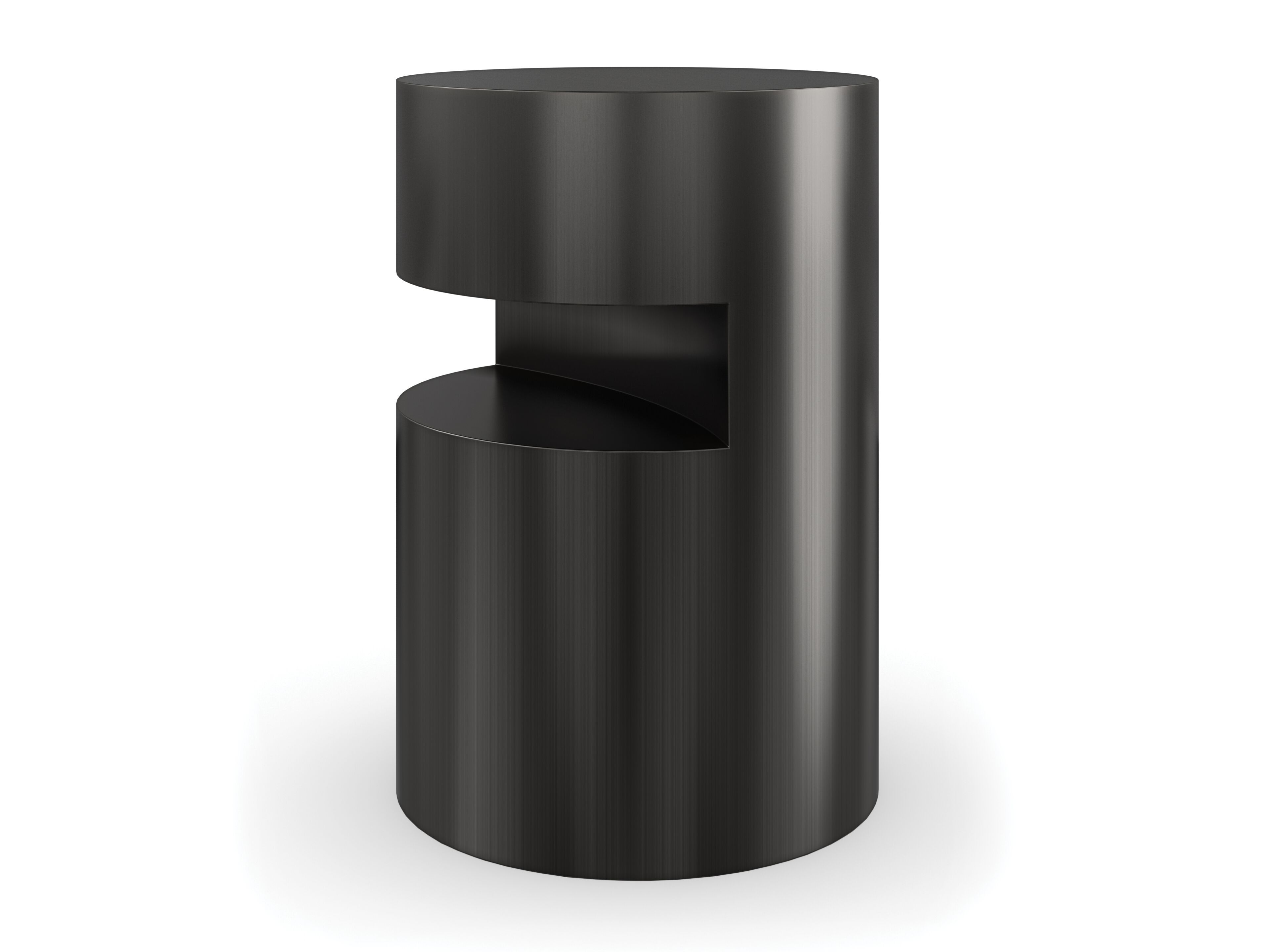 Высокий круглый деревянный журнальный столик Caracole CONSTELLATION ARCH-00038603