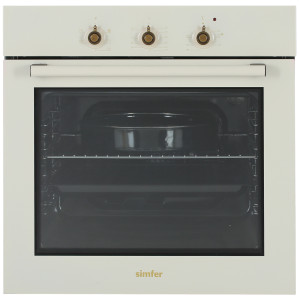 9917383 Электрический духовой шкаф Simfer B6EO16007 бежевый