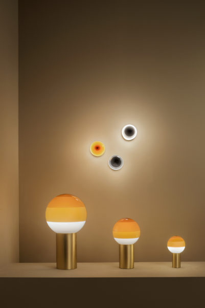 085693 Настольный светильник S сине-графитовый Marset Dipping Light  - Вид №7