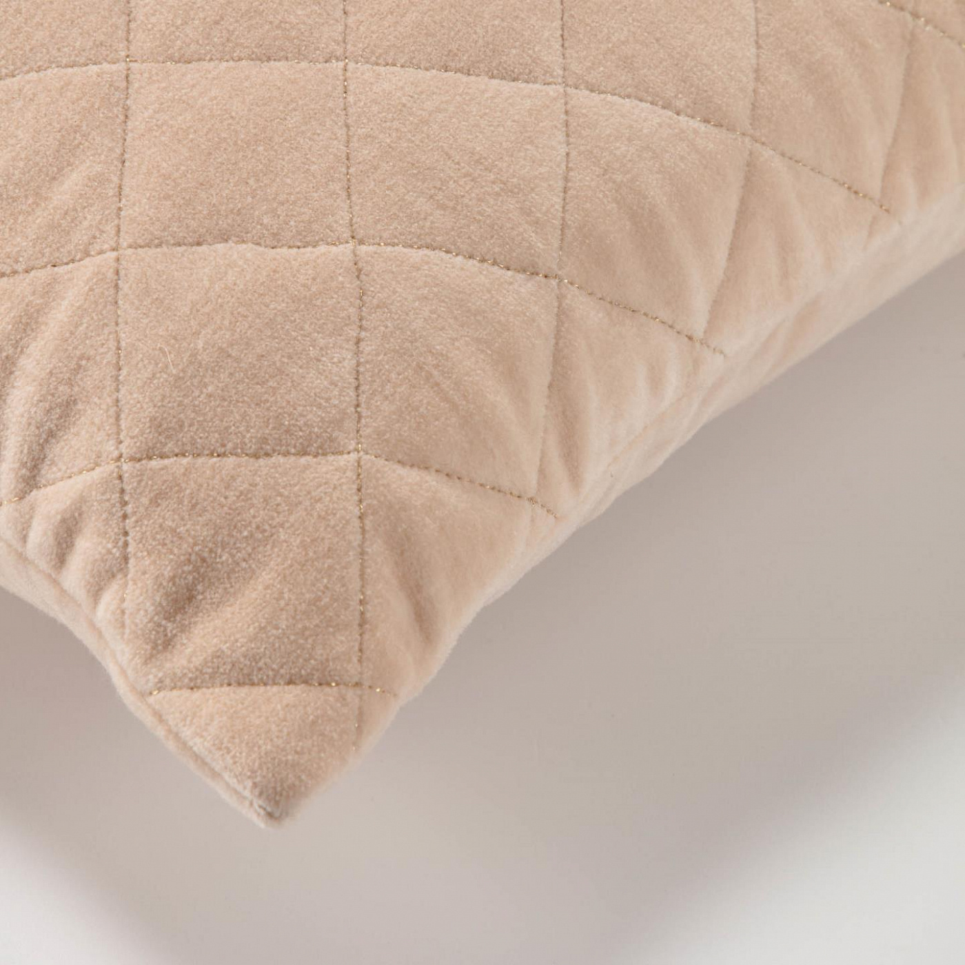 095754 Вельветовый чехол розовый 45 x 45 см стеганый La Forma Carmin 