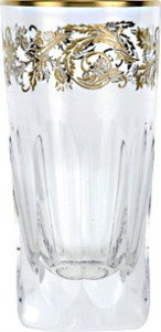 1044443 Christofle Набор из 6 стопок для водки 55мл "Марли Ор" Хрусталь