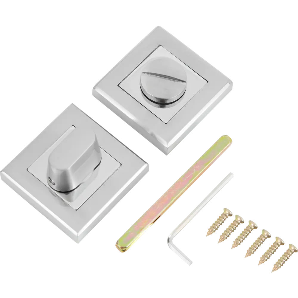 Накладка фиксатор Adden Bau WC Q003 цвет хром STLM-2004141 - Вид №1