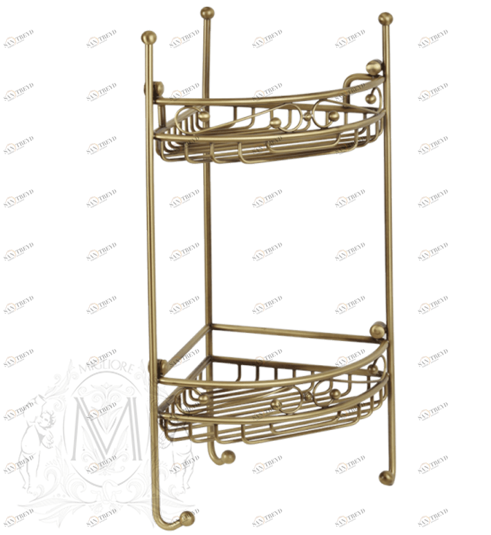 Решетка угловая ажурная двойная ML.COM-50.212 , бронза Migliore ML.COM-50.212.BR