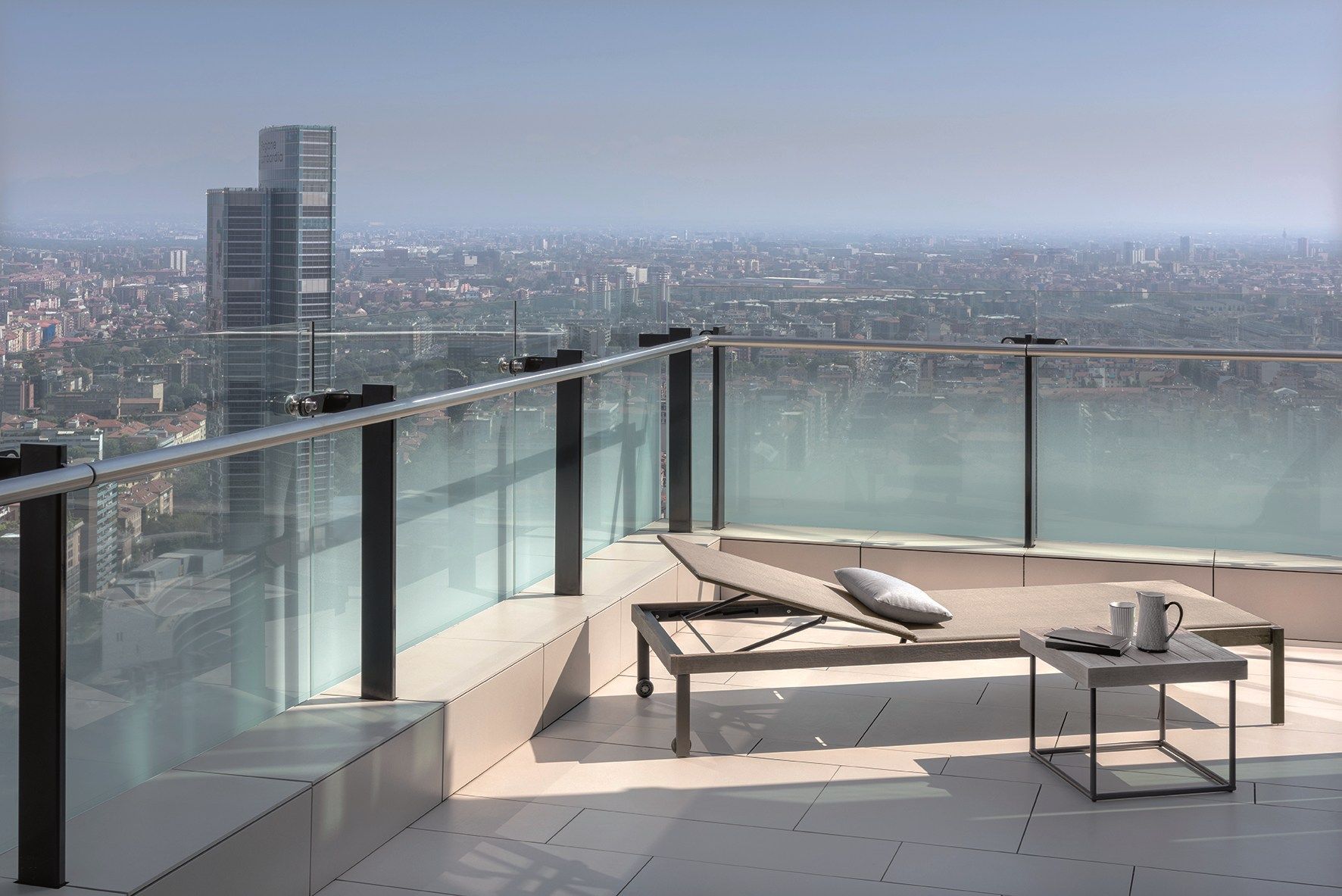 Шезлонг с откидывающейся спинкой в Batyline® Ethimo открытый ARCH-00014357 - Вид №1