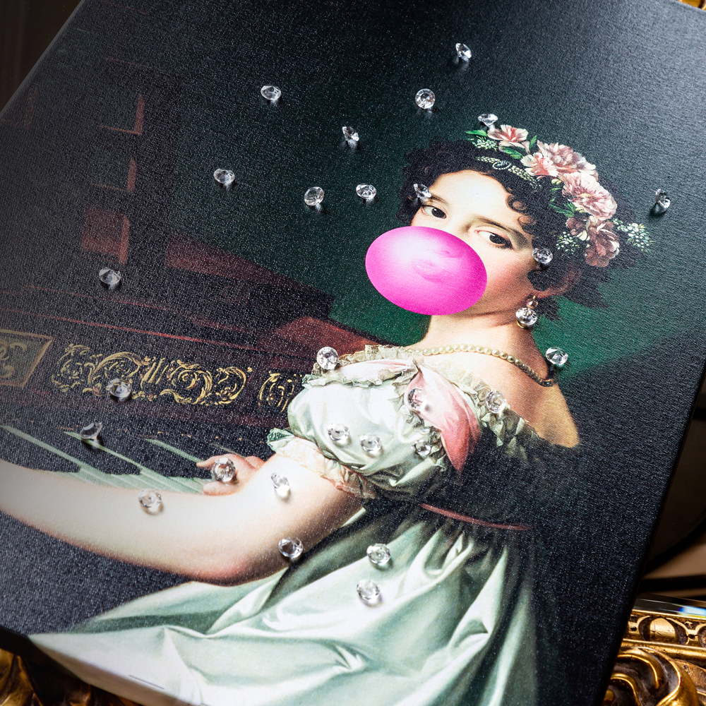 30101915 Арт-портрет «Мануэла» (холст, галерейная натяжка) Object Desire  - Вид №6