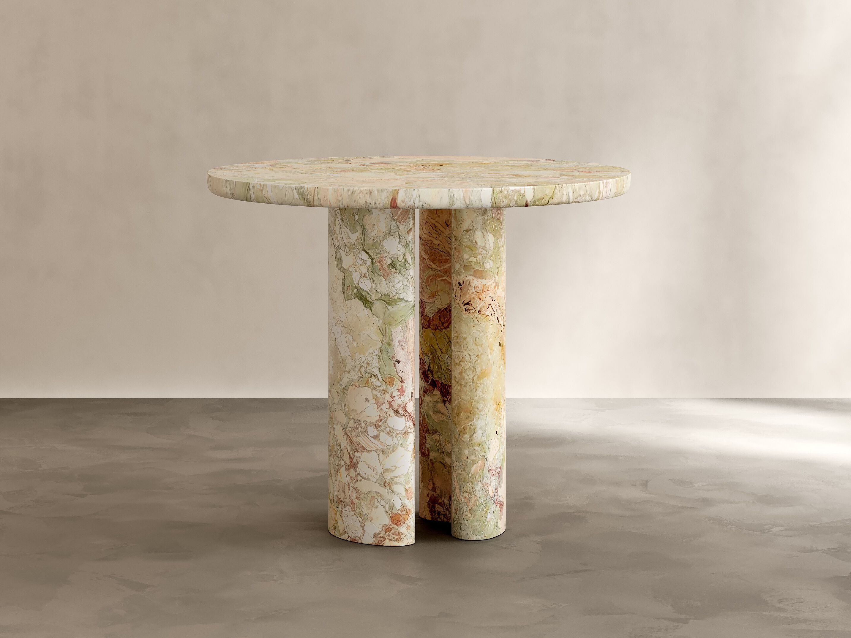 Круглый обеденный стол из натурального камня Paloma Editions Roman ARCH-00019798 - Вид №1