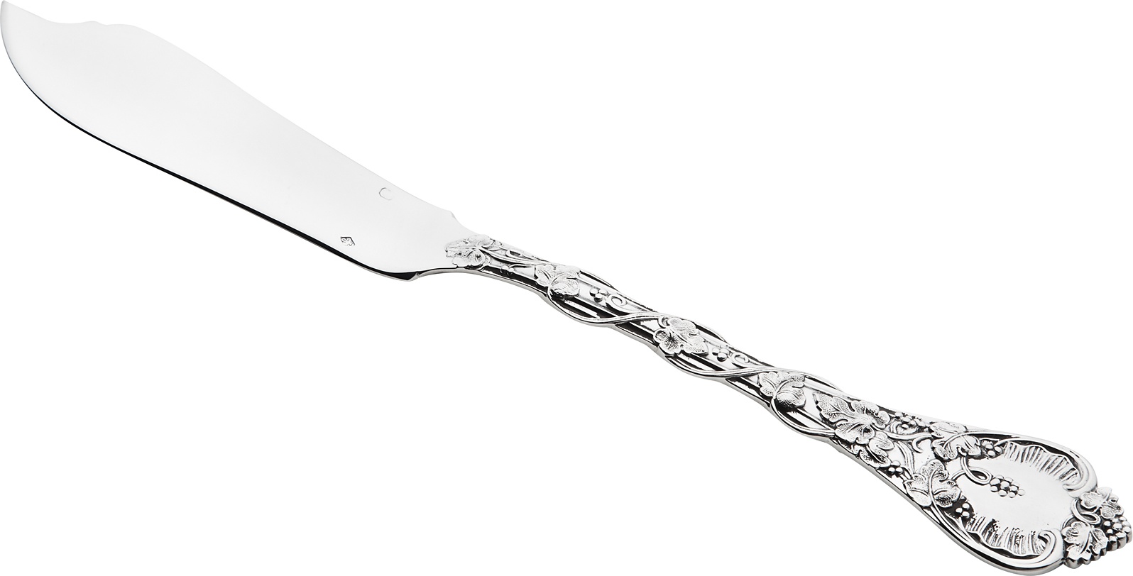 101877 Odiot Нож для рыбы Odiot "Демидофф" 22см (серебро 925) Серебро 925 