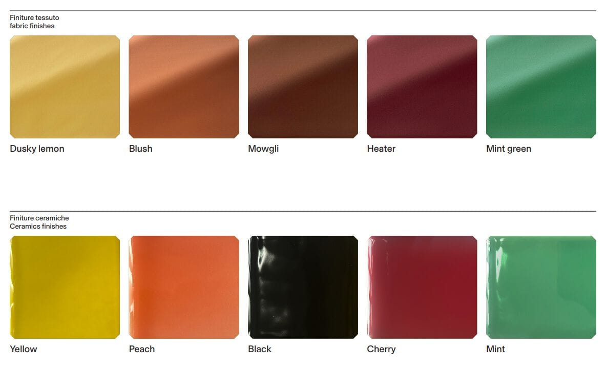 Бархатное и керамическое изголовье для двуспальной кровати Bolzan ROSARY ARCH-00077154 - Вид №6