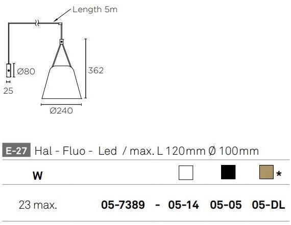 LEDS C4 Подвесной светильник из алюминия Attic sun-id-1372346 - Вид №1