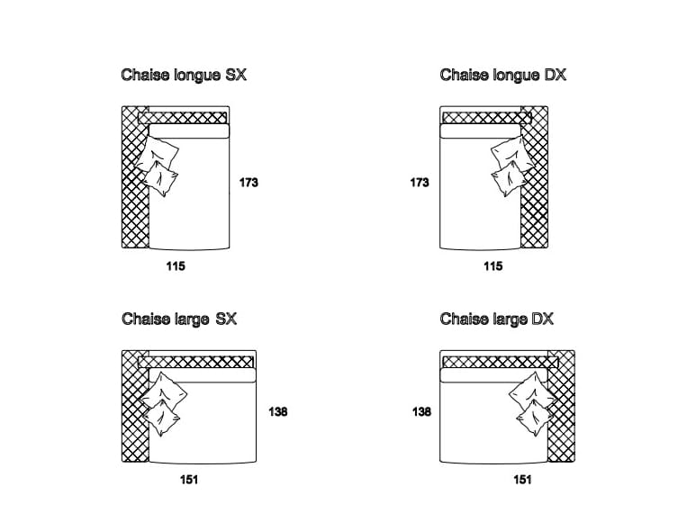 Бархатный диван с полуостровом Former In Italia Visconti Plus ARCH-00113807 - Вид №2