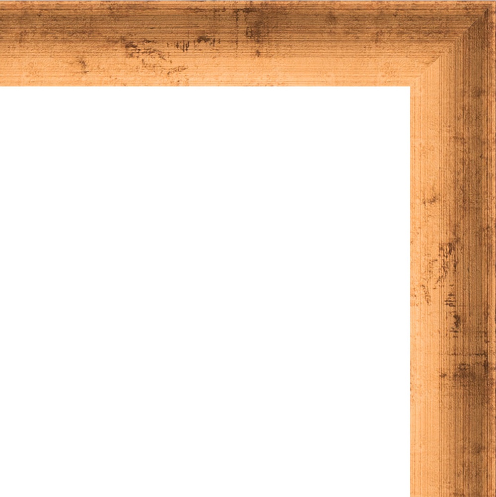 BY 0699 Зеркало в багетной раме - красная бронза 37 mm EVOFORM Definite - Вид №4