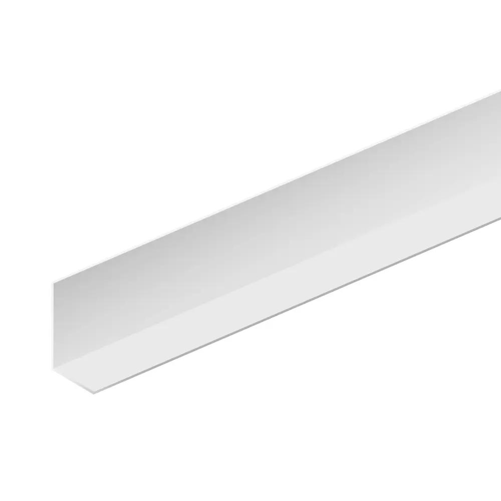 Угол арочный ПВХ 10x20x2700 мм белый РСП STLM-2170147