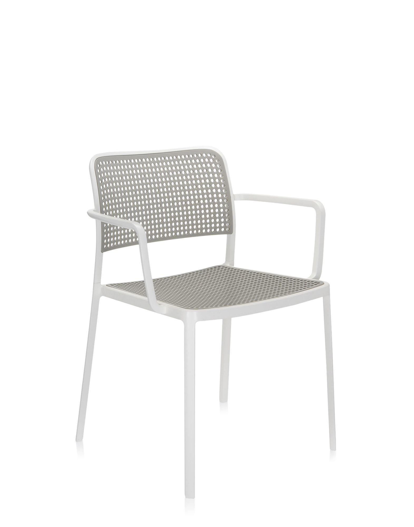 Алюминиевый штабелируемый стул с подлокотниками Kartell AUDREY ARCH-00131183 - Вид №15