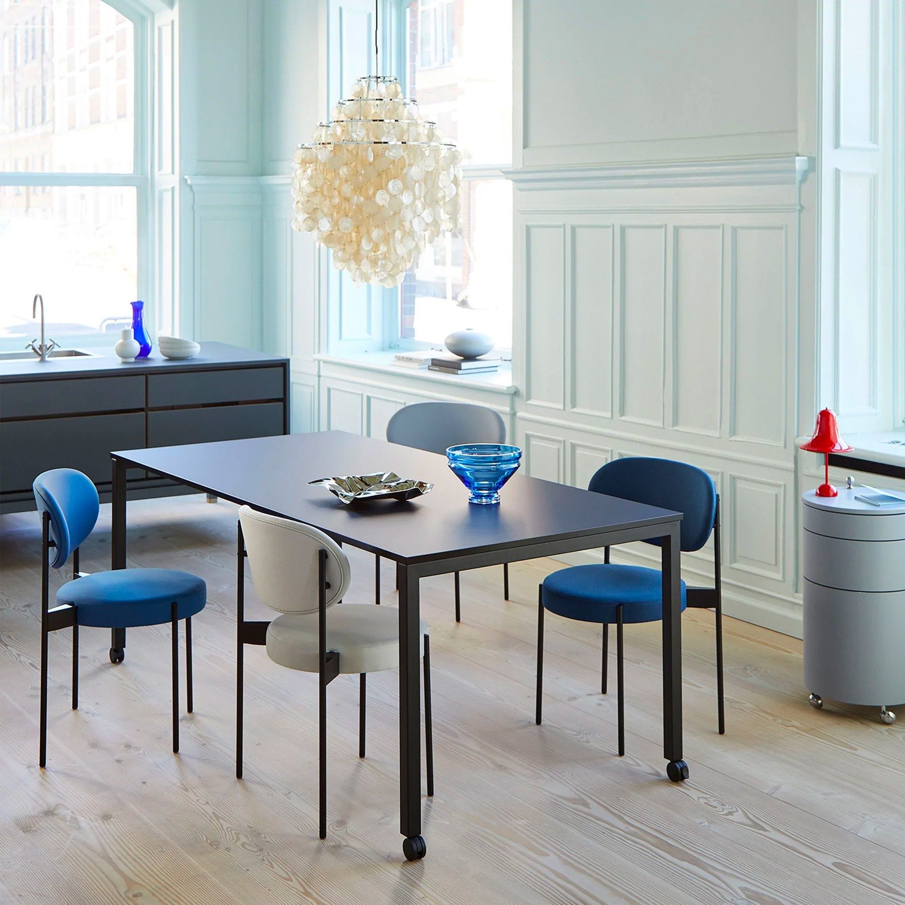 Прямоугольный выдвижной стол с колесами VERPAN Panton ARCH-00092622 - Вид №10