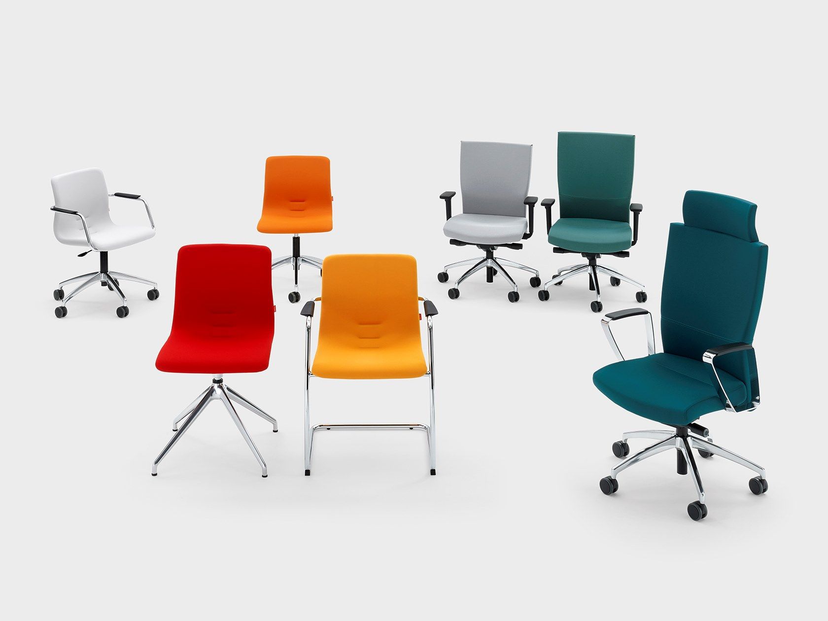 Тканевый поворотный операционный стул на насесте Viganò Queen Fabric ARCH-00042050 - Вид №1