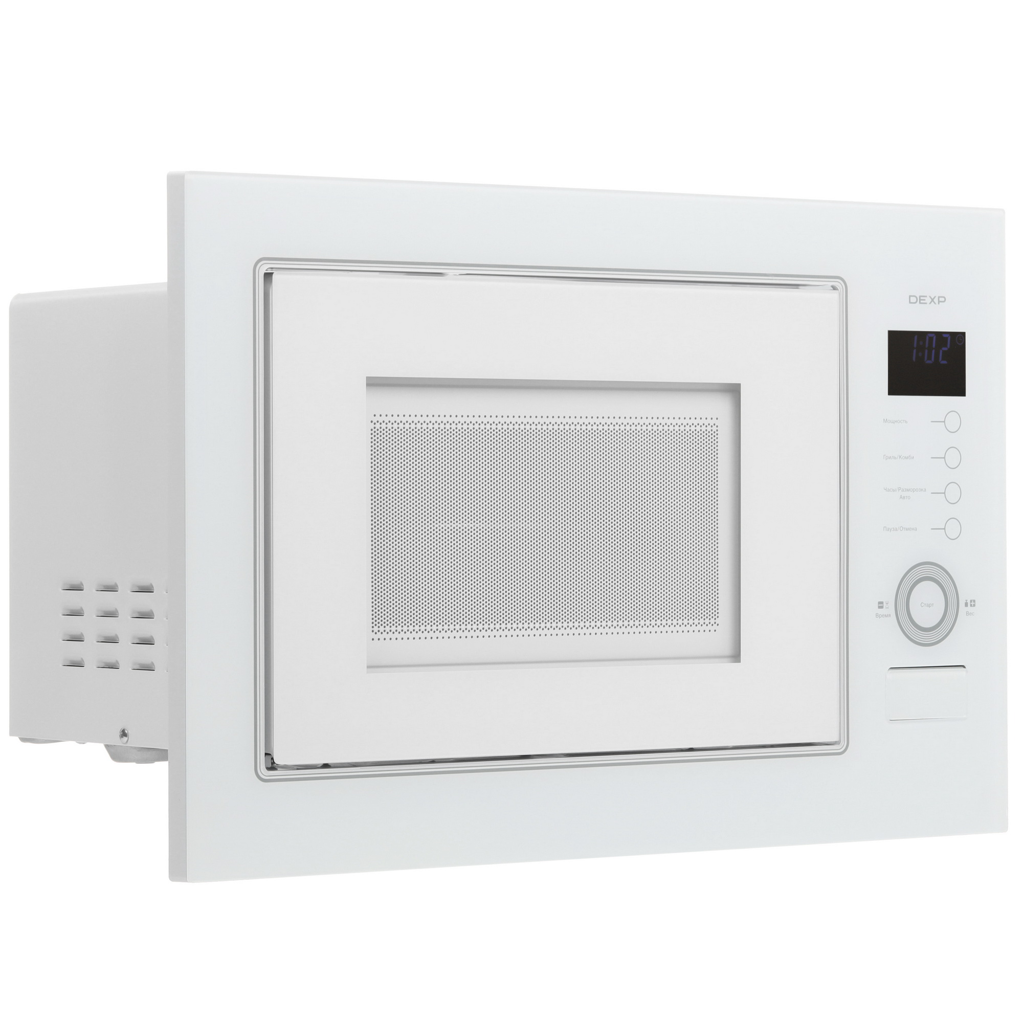 5445273 Встраиваемая микроволновая печь DEXP W601W белый STDN-0095070 - Вид №1
