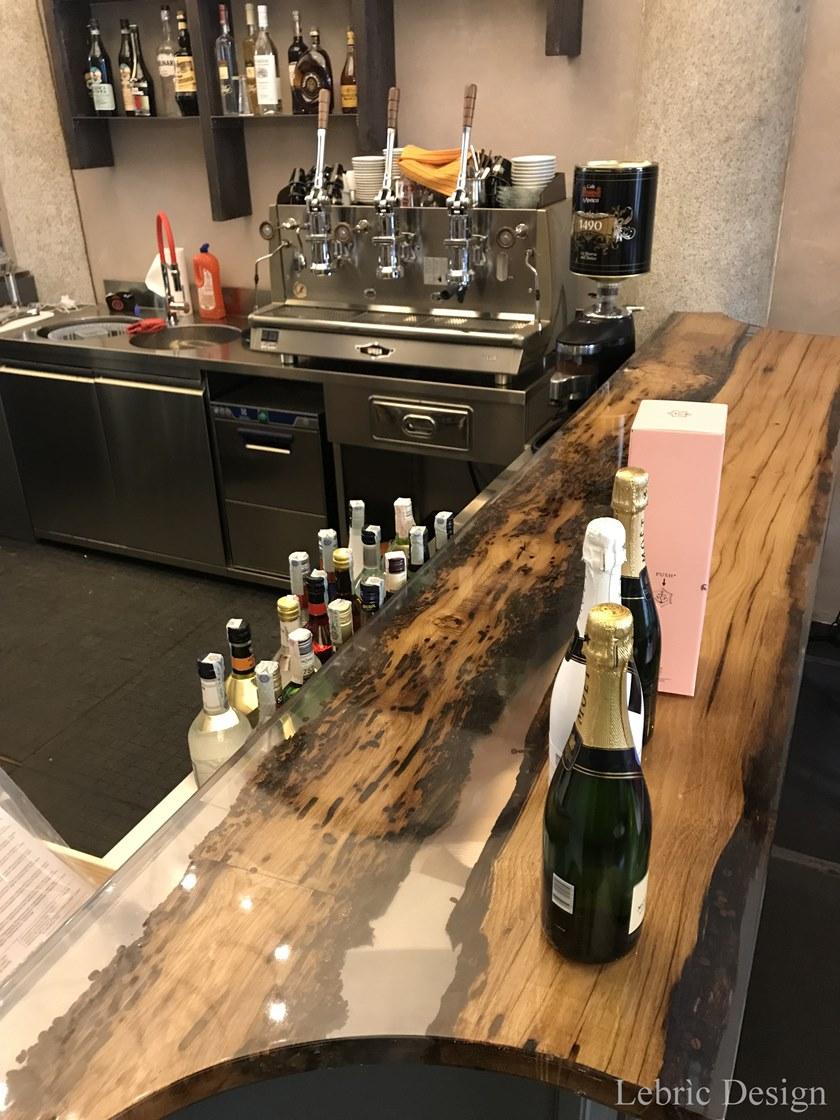 ANTICO TRENTINO Барная стойка из дерева Briccola Lebrìc design - legno e resina sun-id-1516292 - Вид №3