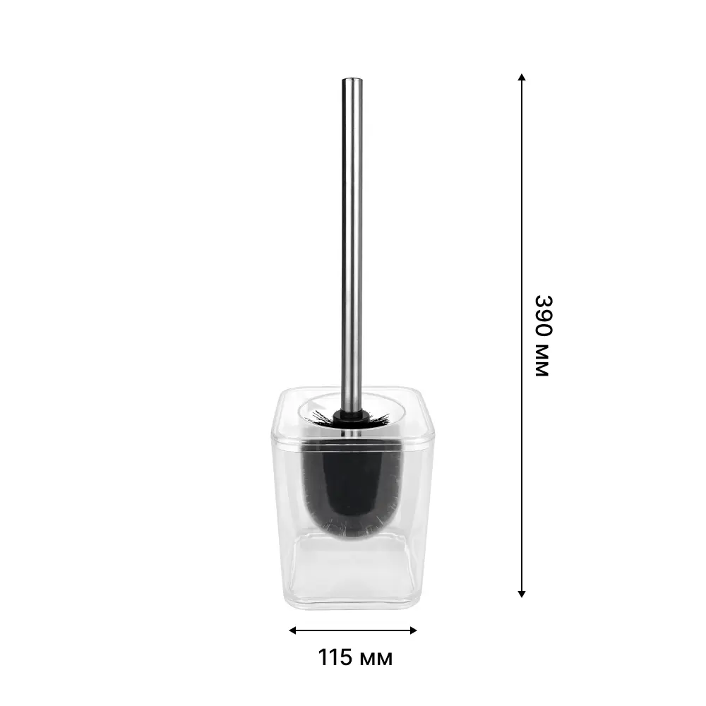 LEMER Don - прозрачный ёршик для унитаза из акрила 89384389 STLM-1369782 - Вид №1