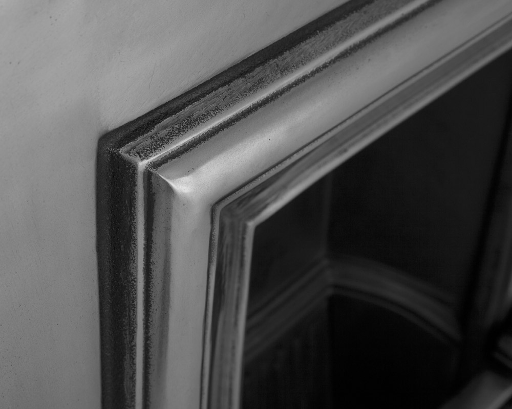 RX127 Королевская (узкая) каминная вставка из чугуна Сarronheating  - Вид №3