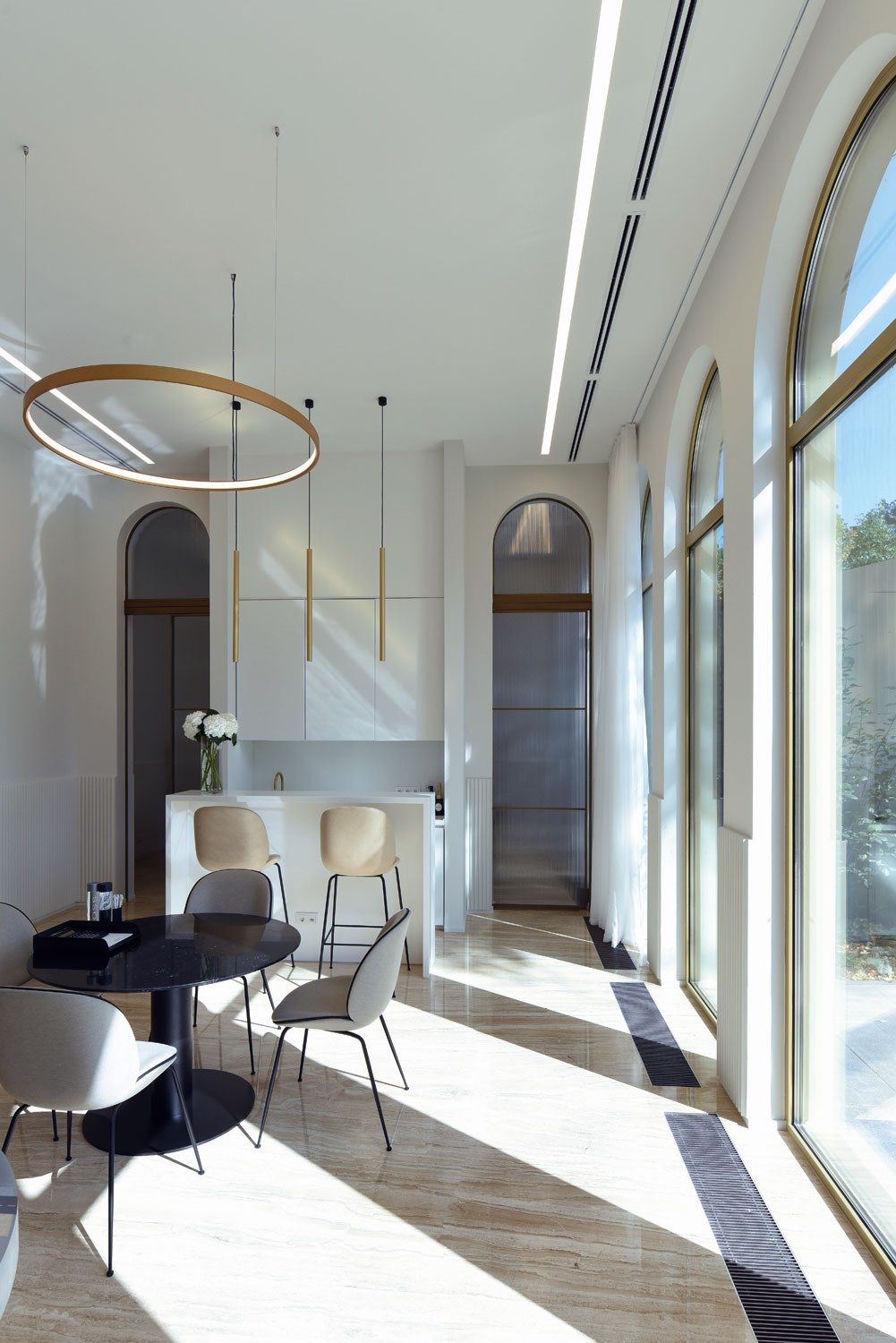 Алюминиевый потолочный линейный профиль освещения Deltalight Streamliner ARCH-00101849 - Вид №7