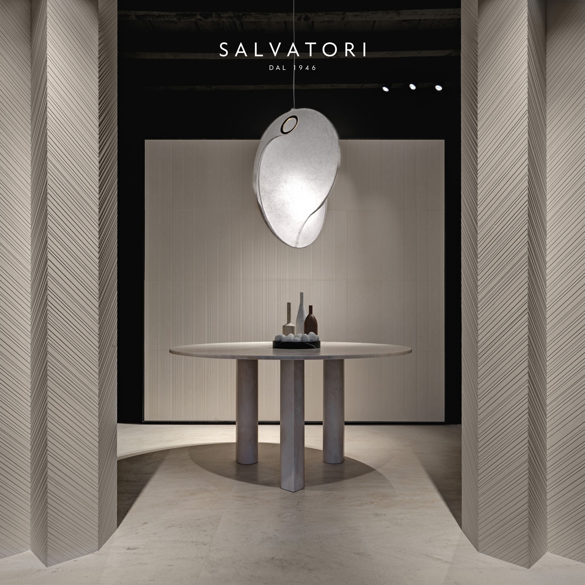 Круглый мраморный обеденный стол Salvatori LOVE ME, LOVE ME NOT ARCH-00035771 - Вид №4